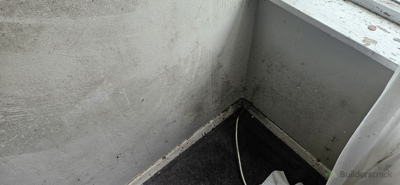 Before painting Wall