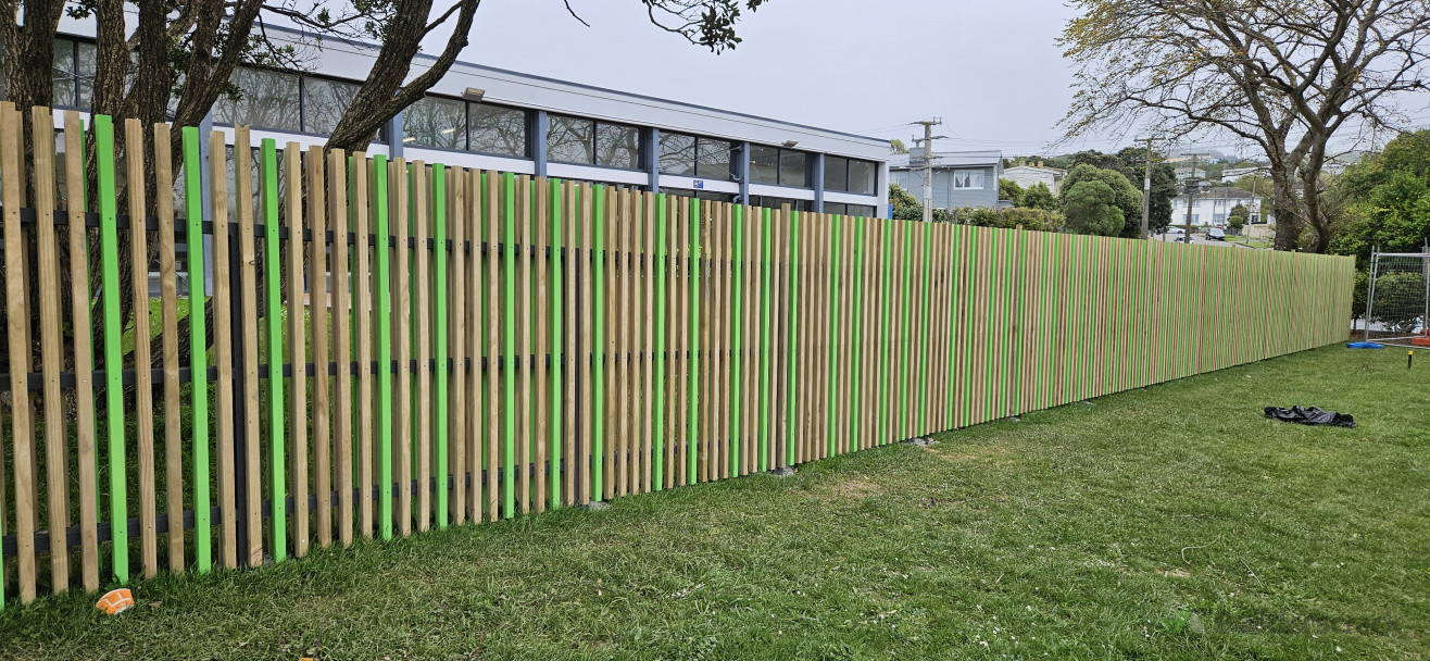Fence painting