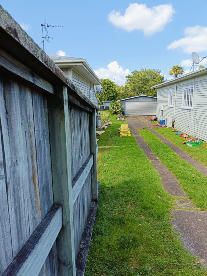 Removal of old fence