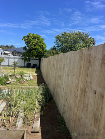 Boundary fence completed