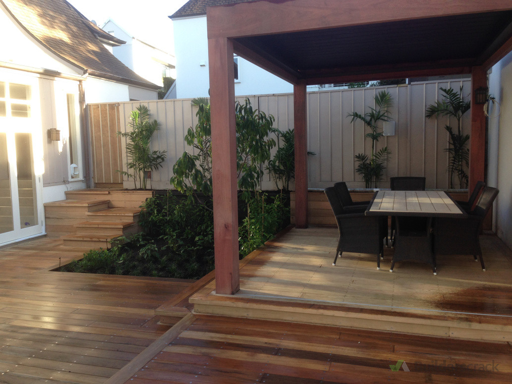 new deck and pergola