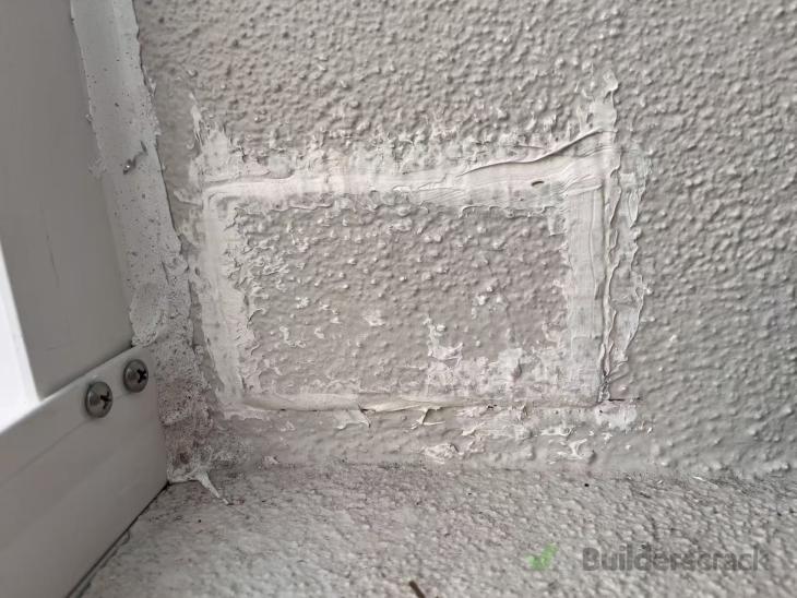 Patch Cladding Repair Invasive Testing Patches on Exterior Plaster Cladding (#1184566 ...
