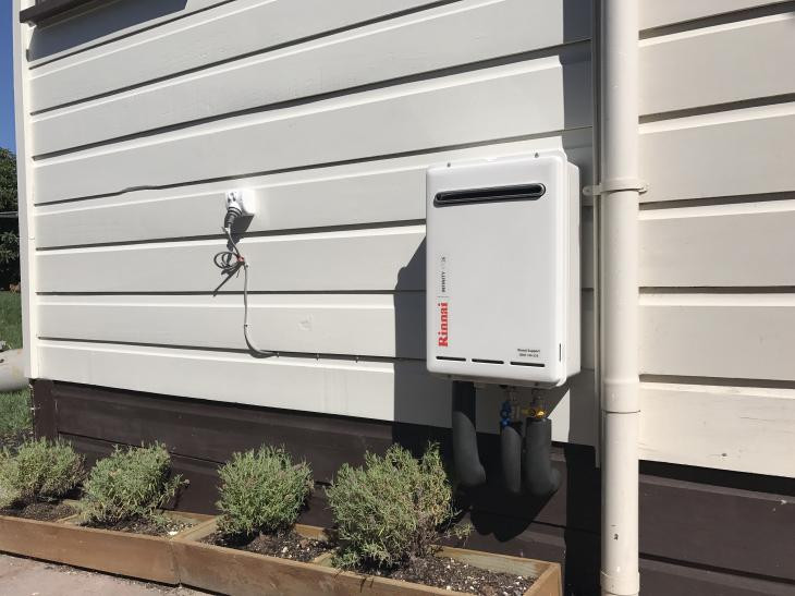 Hot water upgrade to Rinnai A26 - Continuous Flow Water Heater