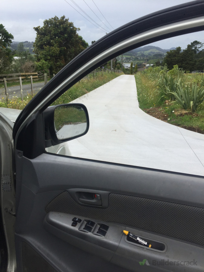 New driveway plus paddock entrances/new drainage installed