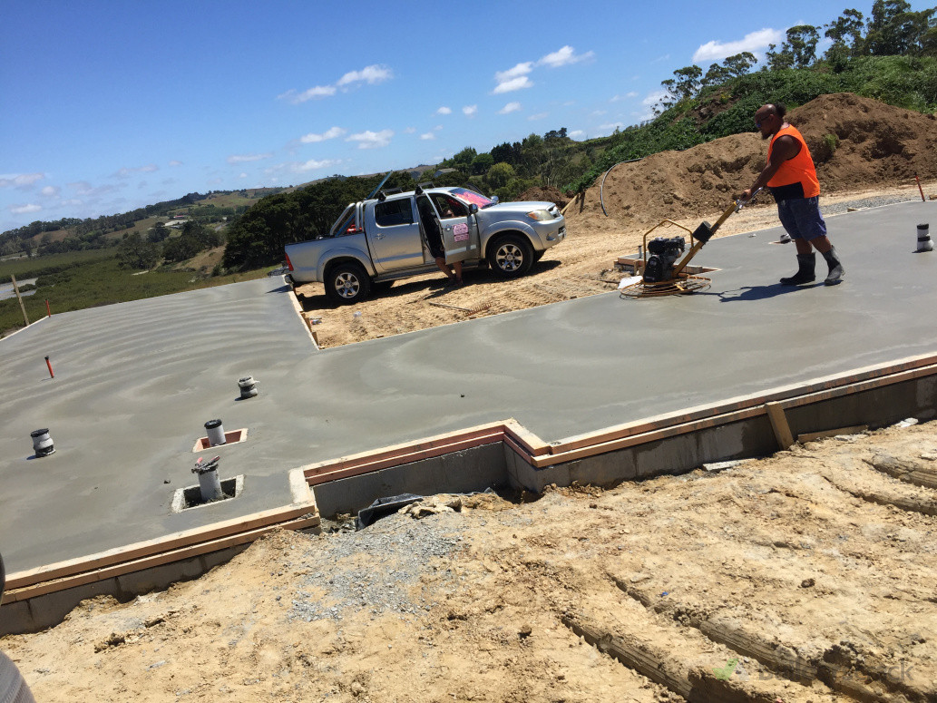 Labour only pour + machine/polish  finish