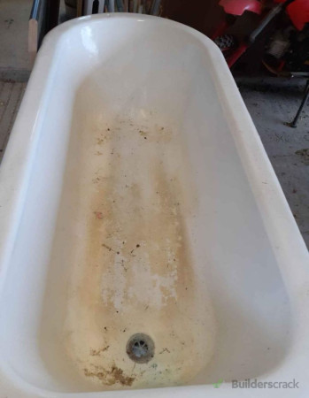 Old bathtub