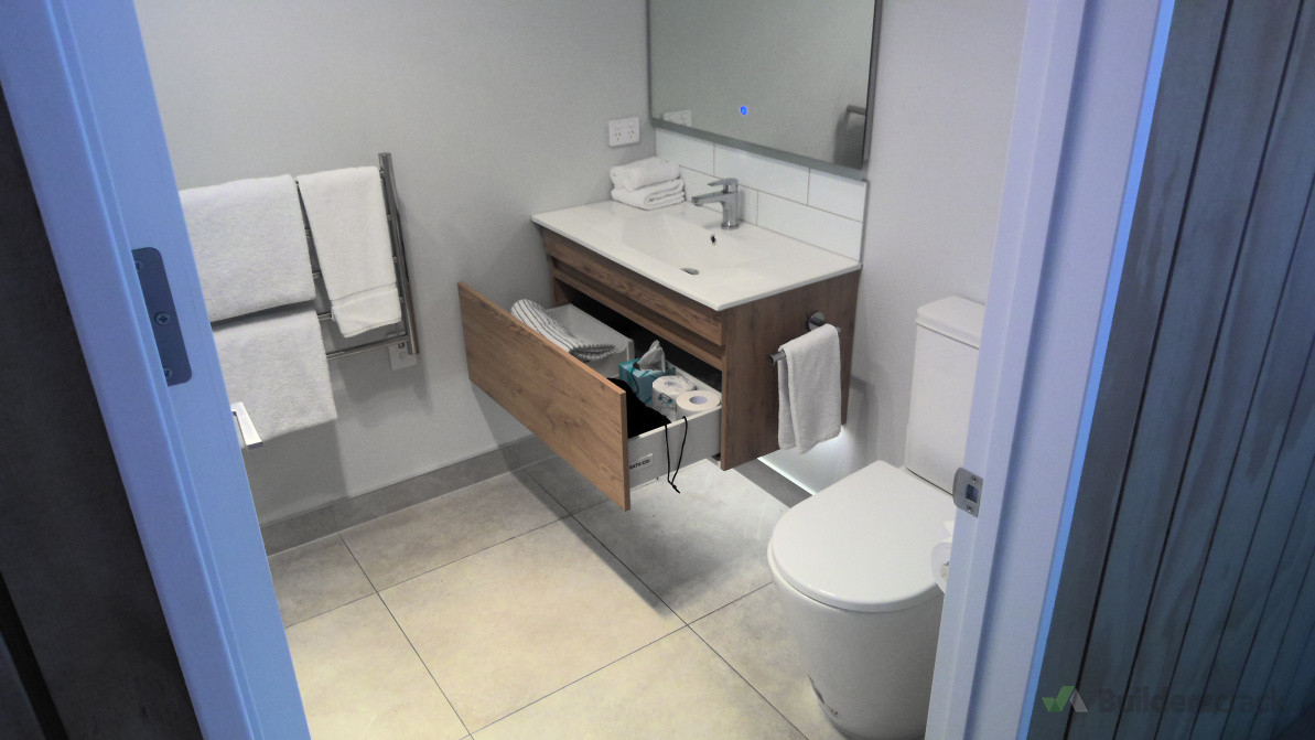 New bathroom upgrade completed