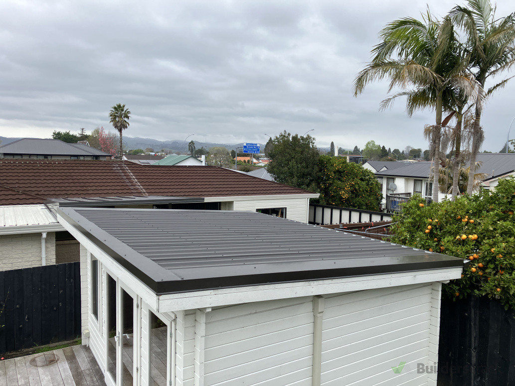 New roof installed on this unit