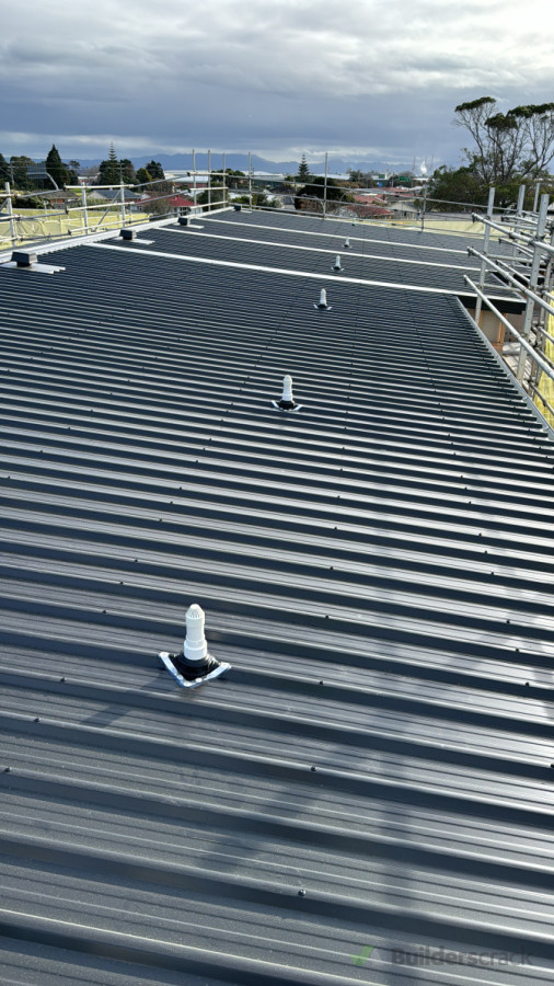 Some typical vent installation completed on our project