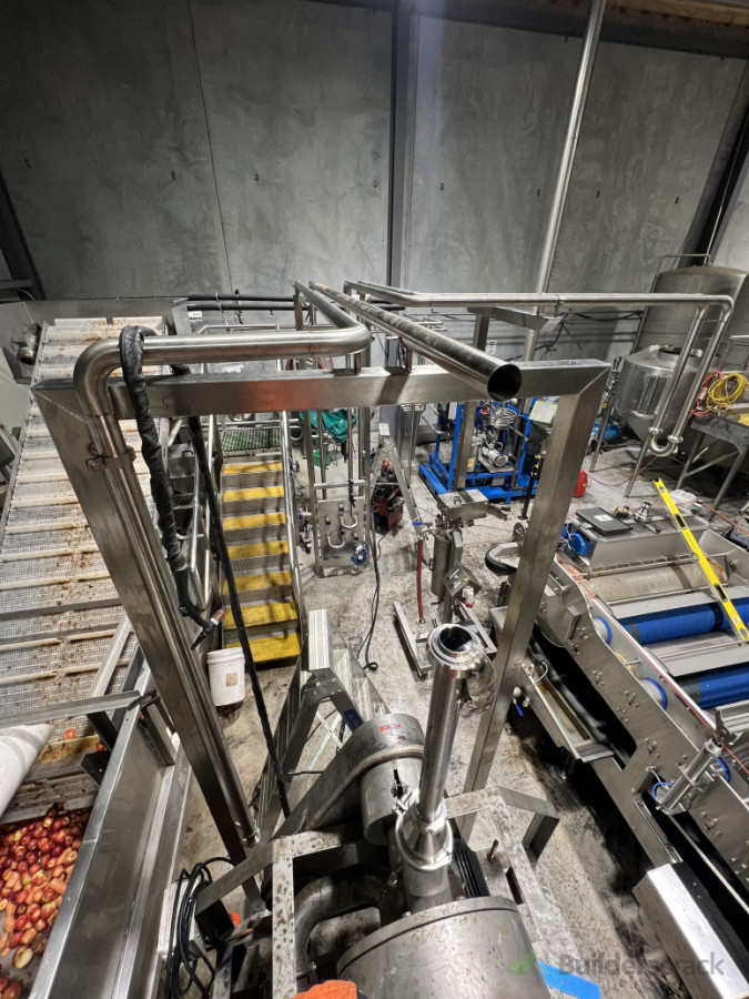 Factory stainless steel pipe work & installation