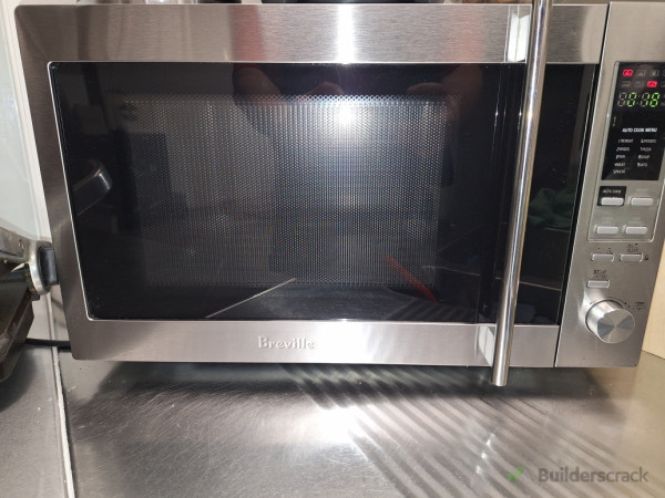 Office Microwave Clean