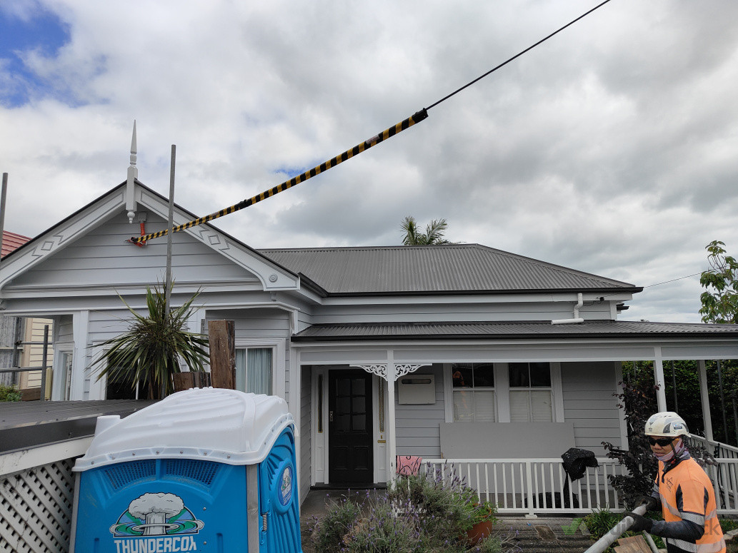 Exterior painting restoration