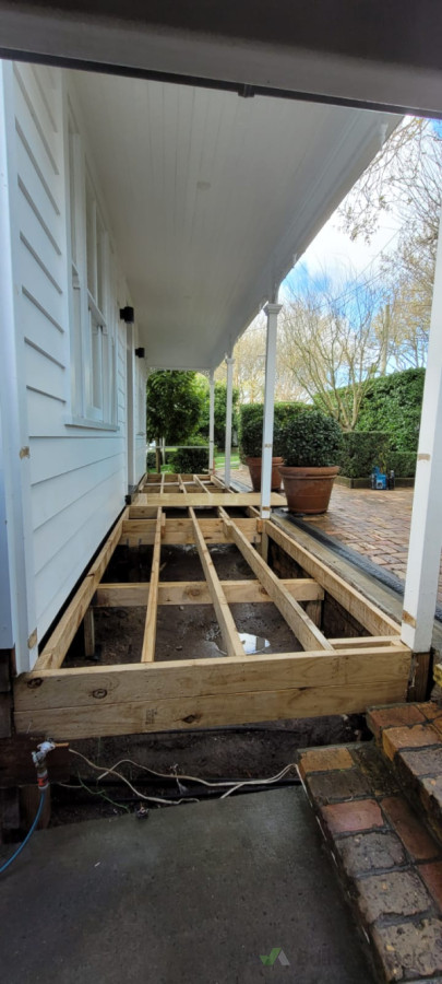 Freemans bay deck replaced