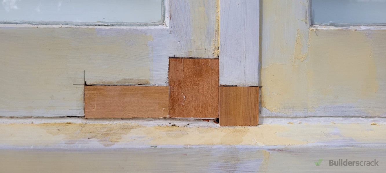 Rotten window repair