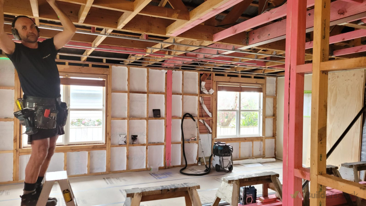 Wall removal for open plan reno