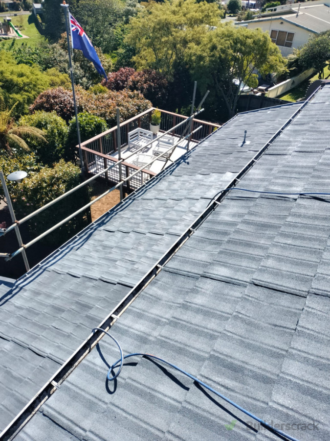 Waterblast and two coats