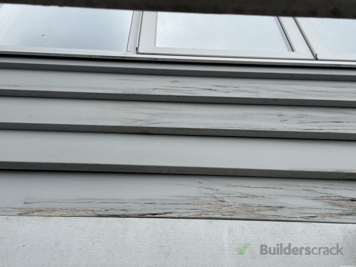 Cladding Replacement Damage Examples Repair Damaged Cladding on Third Storey (approx. 3-6m²) (#1166352 ...