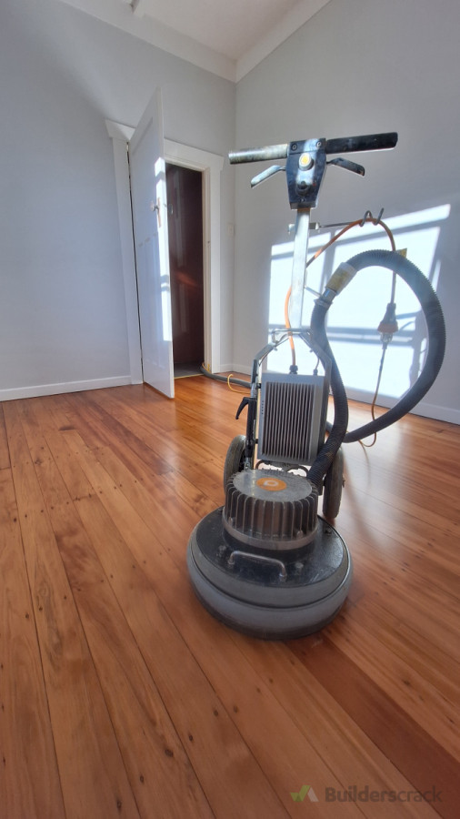 Rimu floor with a satin moisturecure finish