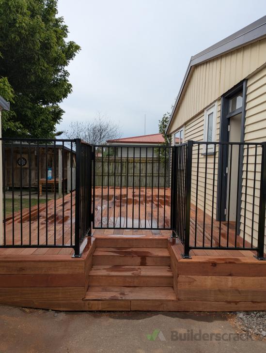 Deck build and door insert (#1166859) | Builderscrack