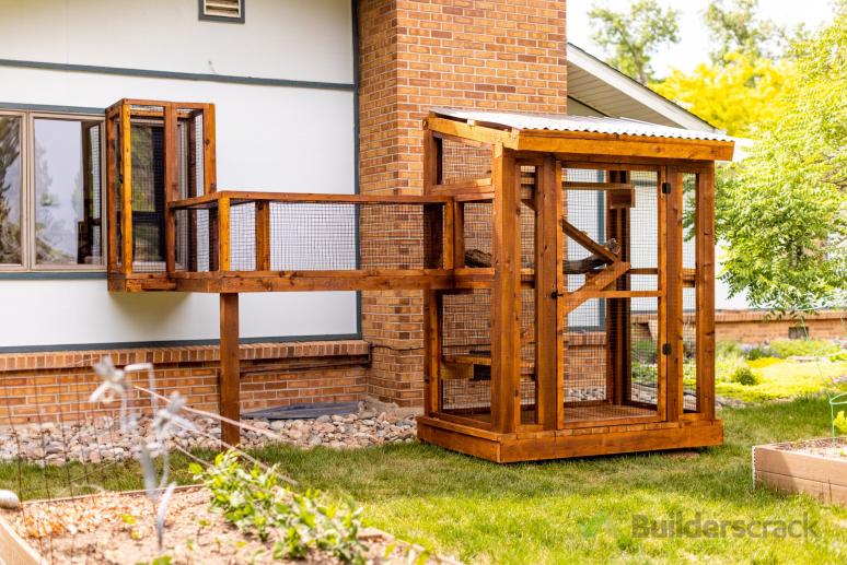 Cat Atrium Build a Custom Catio (Outdoor Cat Enclosure) (#1200593) | Builderscrack