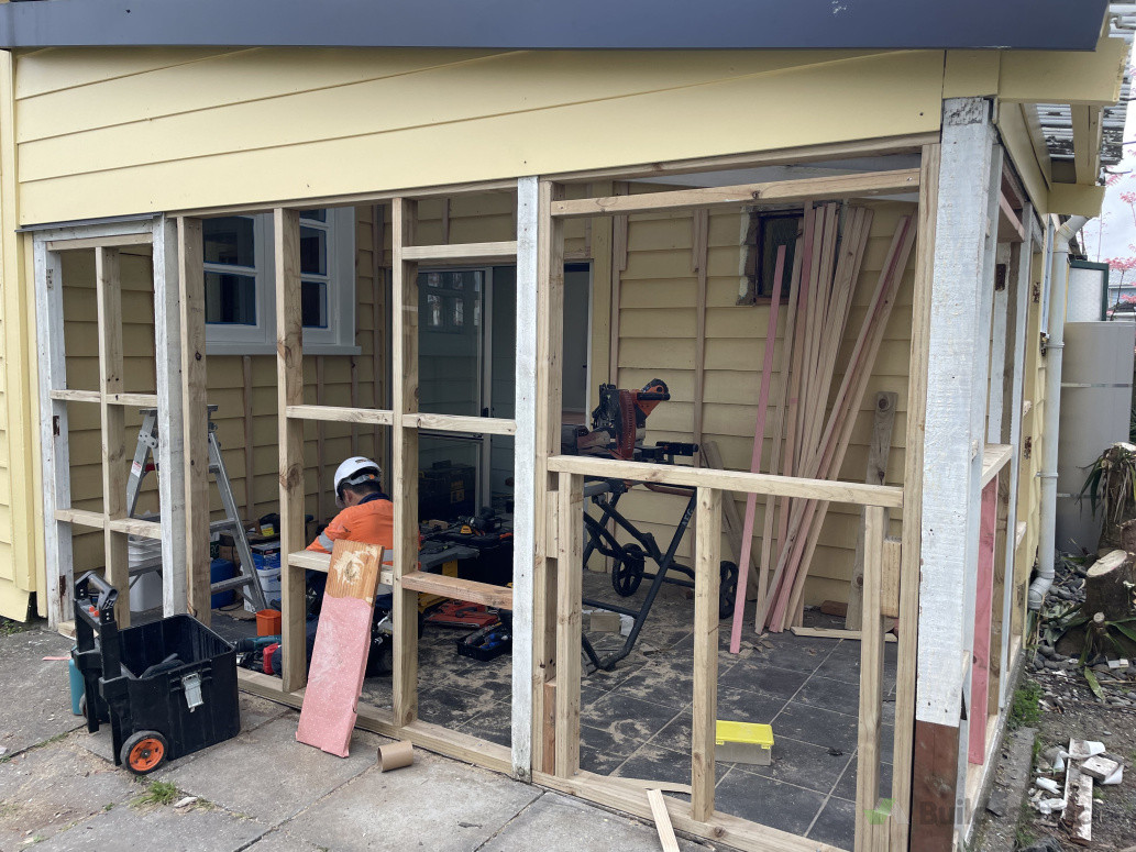 During the work