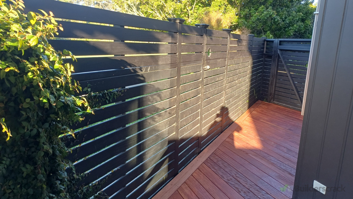 Deck and fence extension