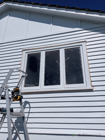 Installed and ready for paint