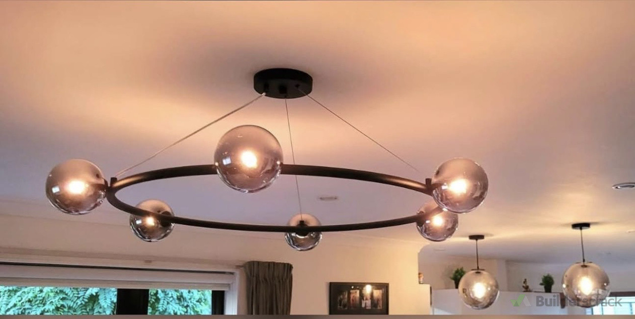 Light pendants install