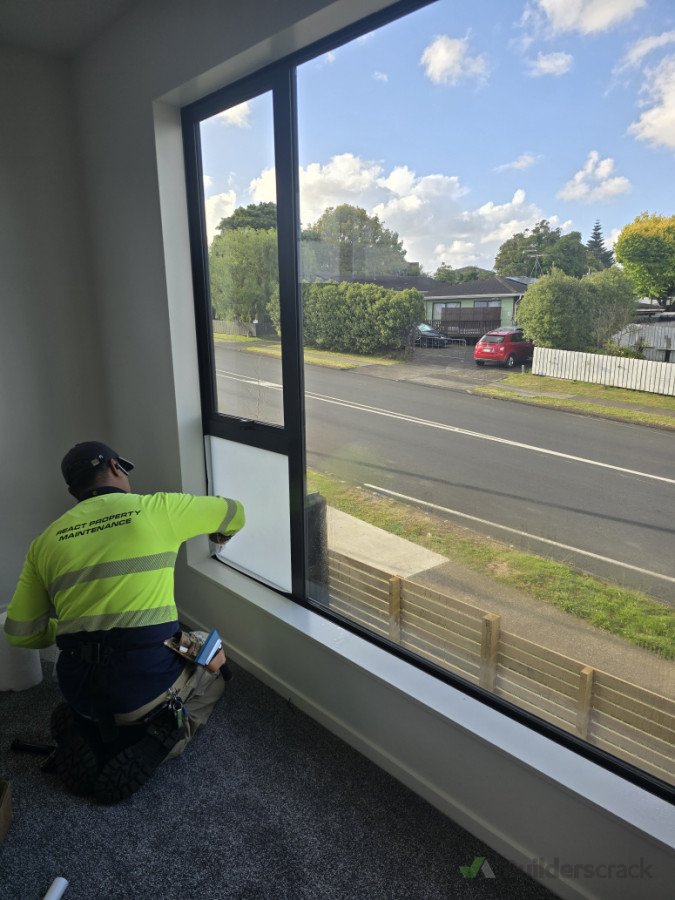 window frost installation