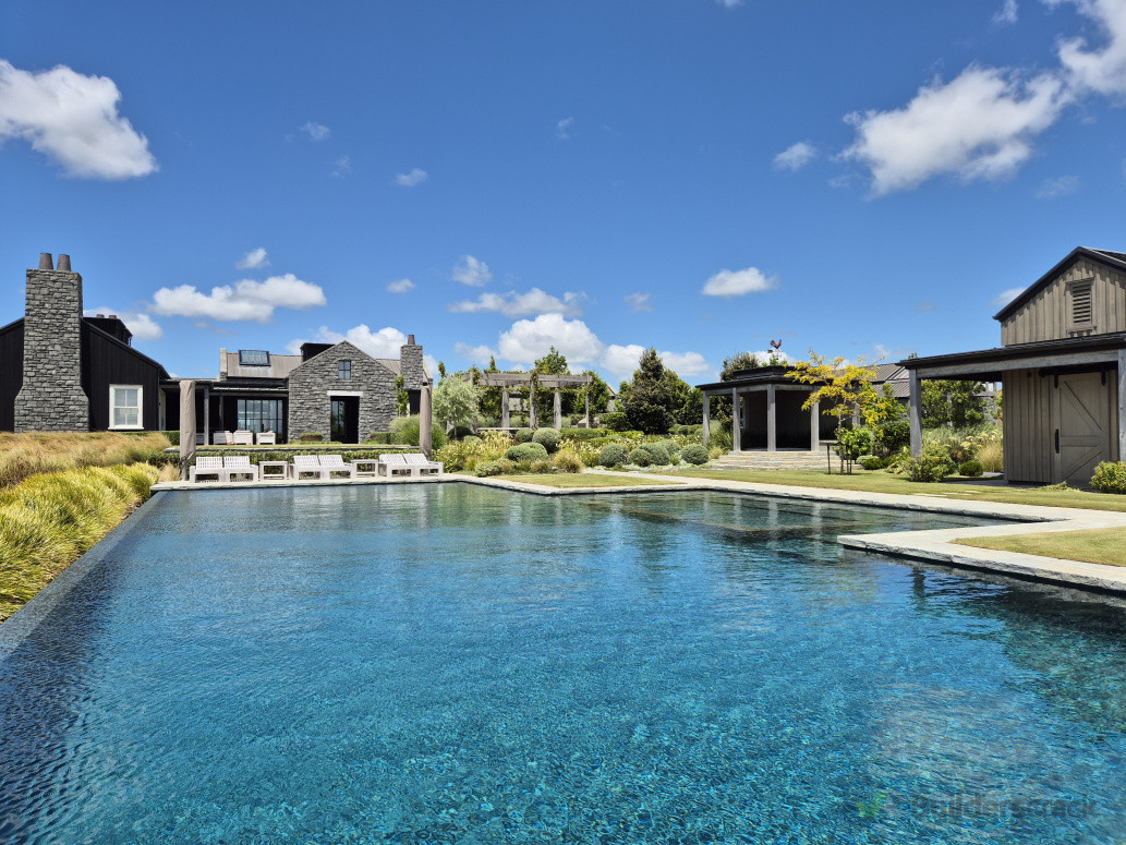 A beautiful shot of the poolside gardens in my care