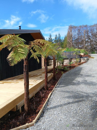 Parking Area landscaping