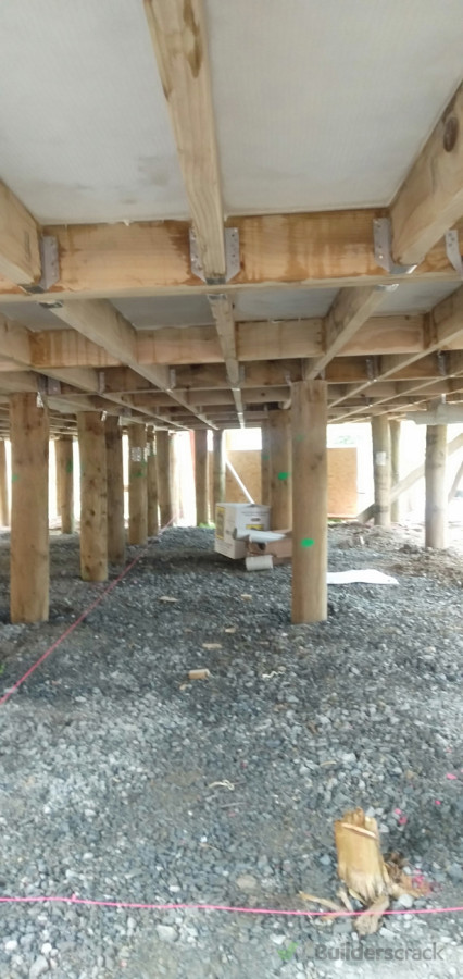 riverside  pile foundation, 8units townhouse