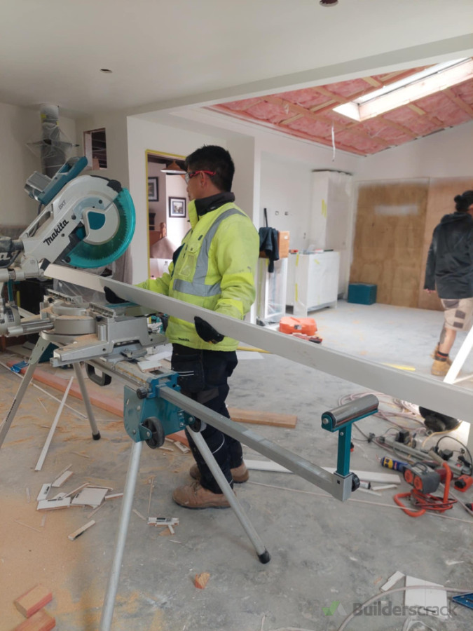 Doing archetrives and skirting in Summerset Kenepuru