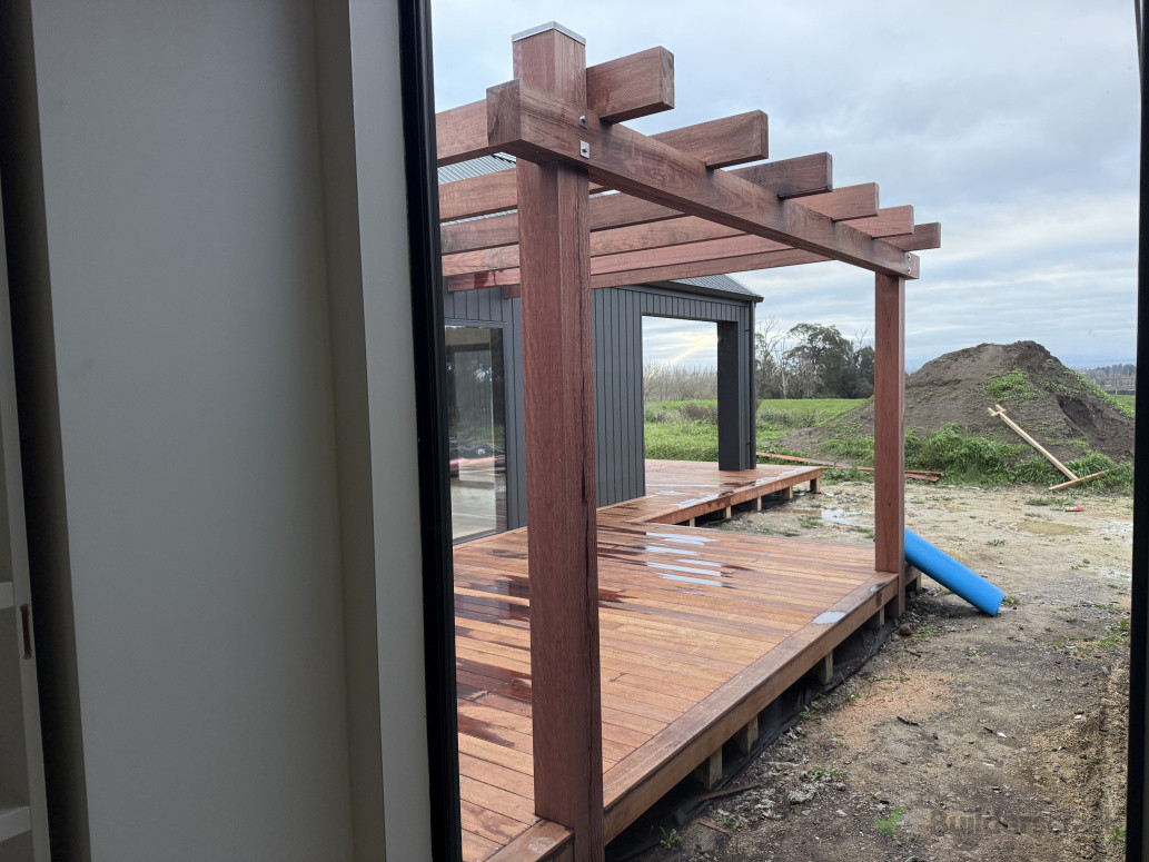 Pergola in Court yard