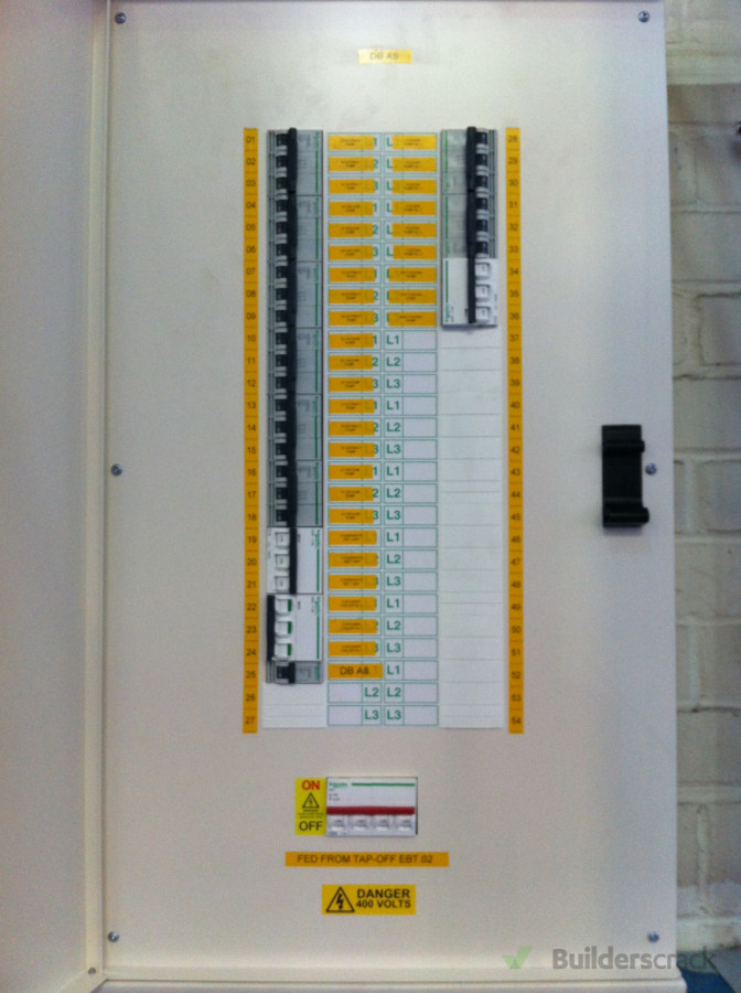 Completed job - all ways fully labelled