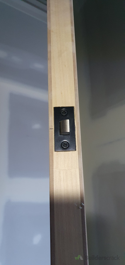 Door hardware installation