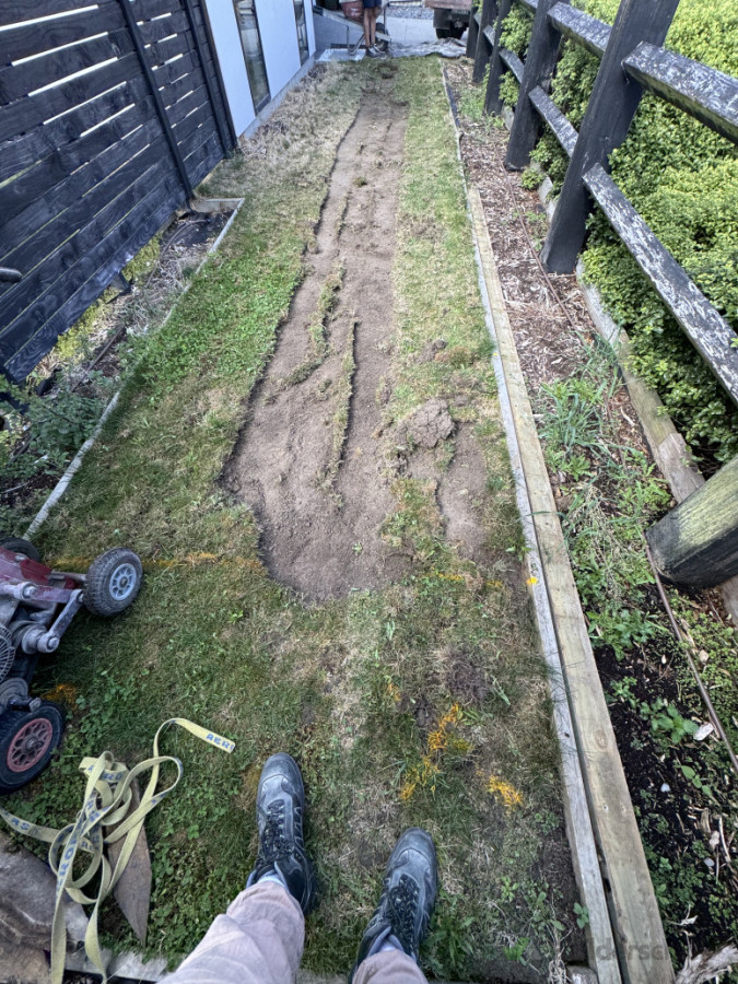 Removing soil