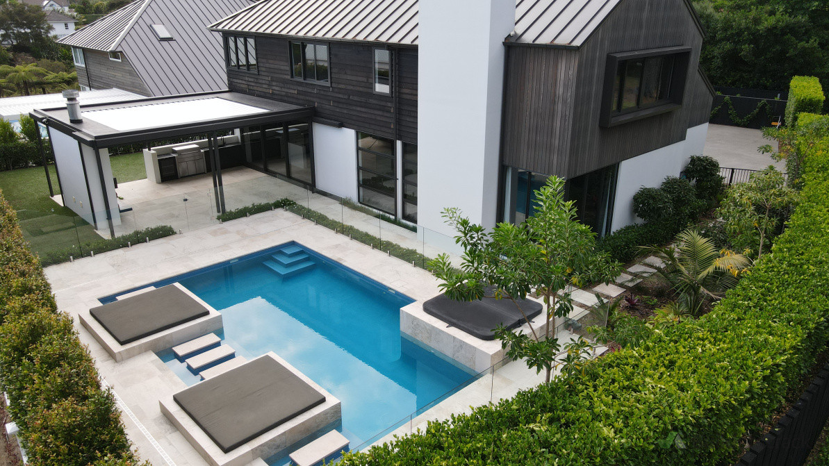 Back of new build we contracted to work with