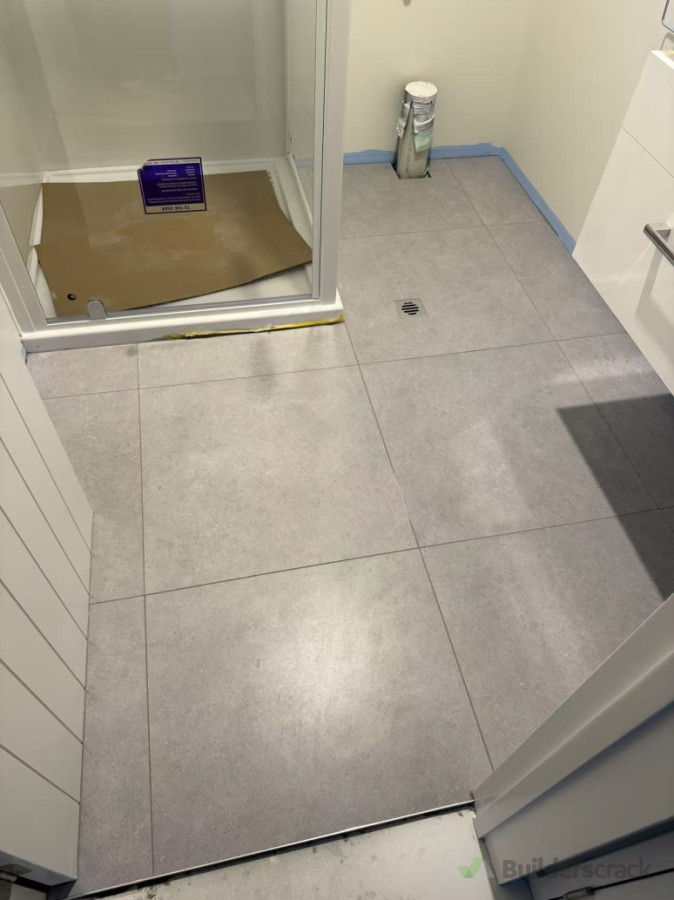 Bathroom tiling