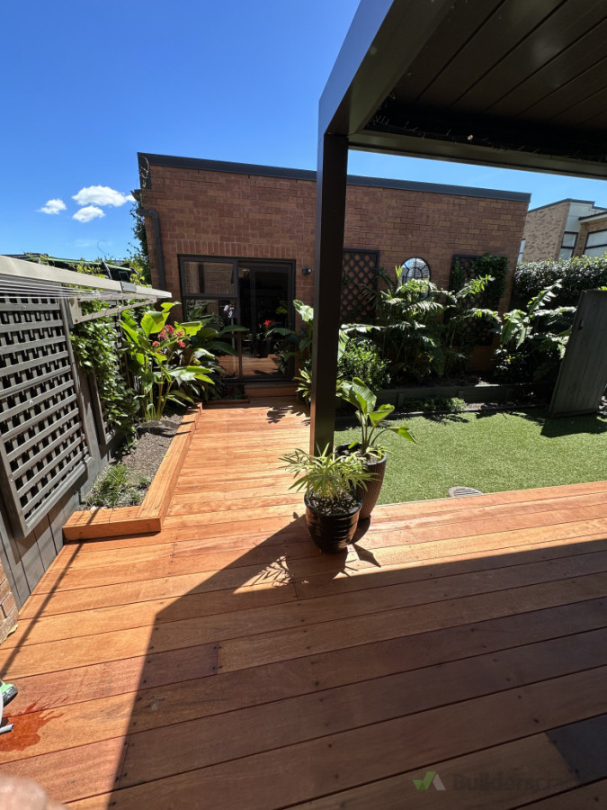 Kwila decking