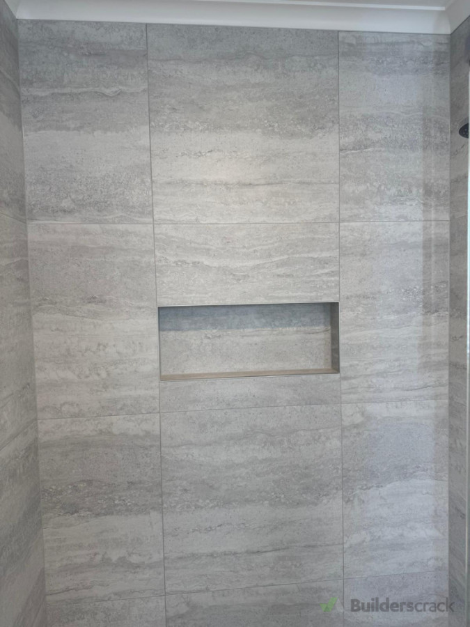Bathroom wall and floor tiling 600x600