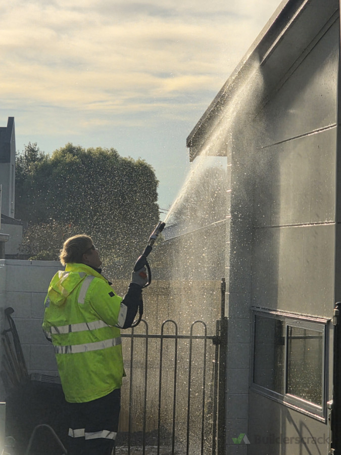 Exterior wash
