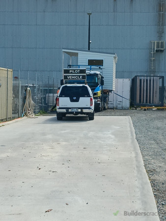 On the truck & off you go!