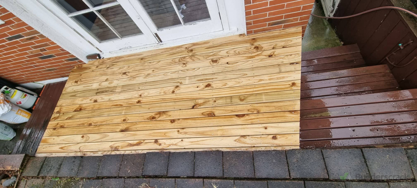 Replacement decking boards.