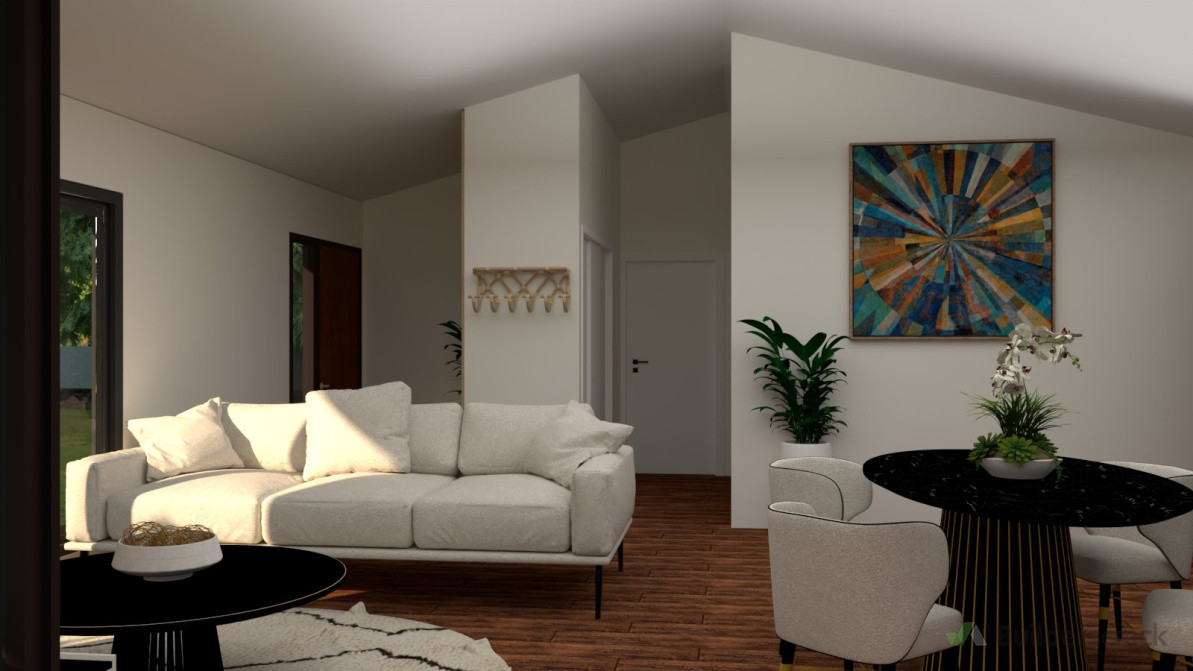 Granny flat internal render