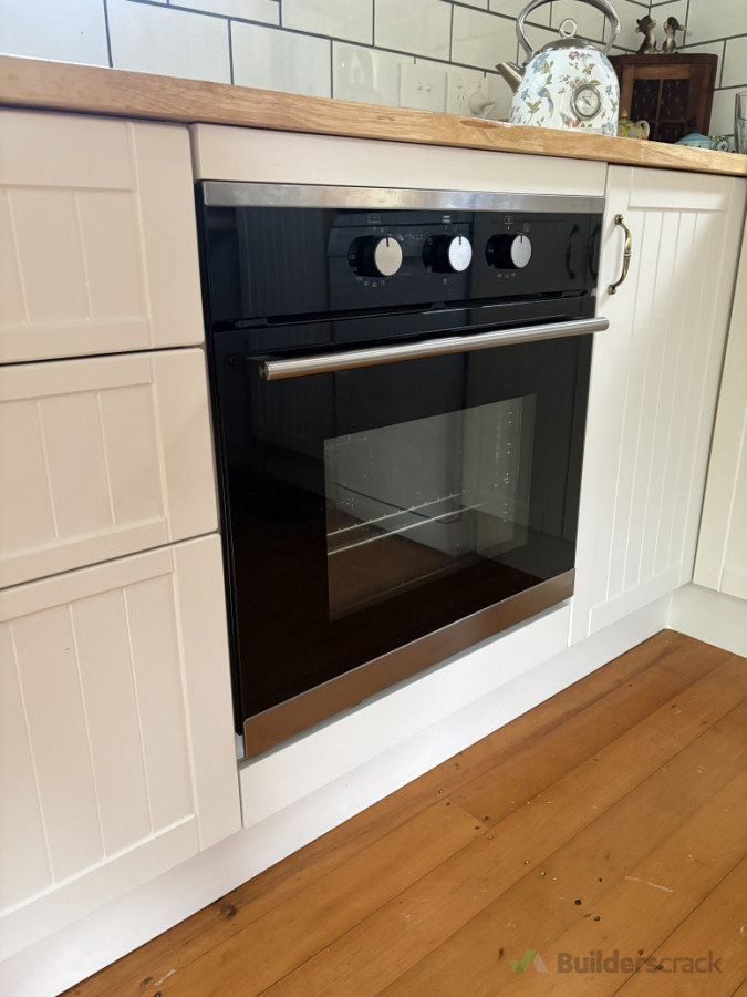 Kitchen appliance installation