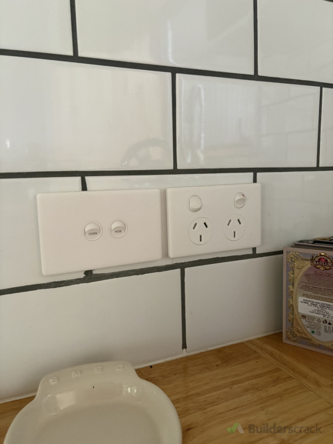 Kitchen fit off and pre wire