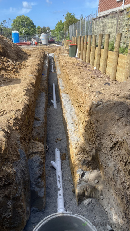 150mm Public Stormwater Line