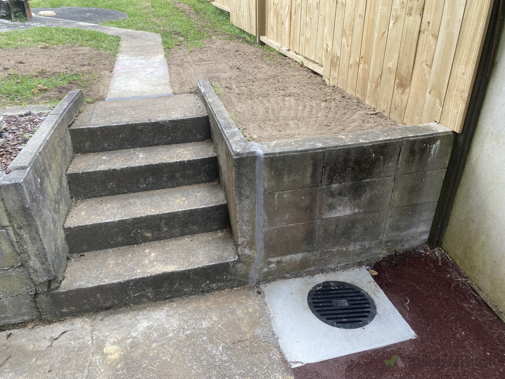 300mm Catchpit with concrete apron