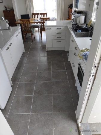 Floor tile.
